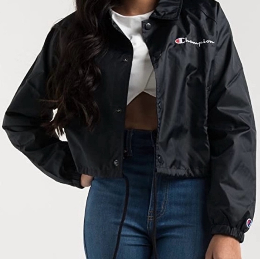 Champion cropped wind breaker